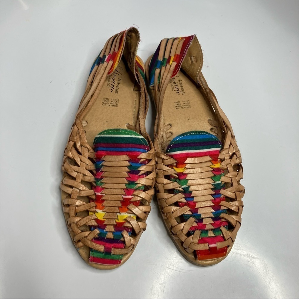 Rosario multicolored huaraches leather size 8‎ - Picture 3 of 8